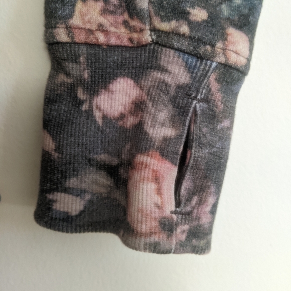 Lululemon Scuba Hoodie Light Cotton Fleece Frosted Rose Multi Size 8 - Picture 8 of 13